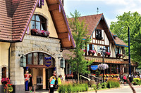  Travelers enjoy visiting the Bavarian Inn in Frandenmuth, Michigan. Photo courtesy of Kenneth Sponsler/Dreamstime. 