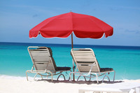 It's easy to relax seaside on one of Anguilla's 33 white sand beaches. Photo courtesy of Sabrina Fabri, Pixabay.