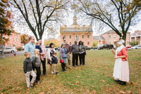  At the First State Heritage Park in Dover, Delaware, visitors enjoy a walking tour of The Green. Photo courtesy of Kent County Tourism Corp. 
