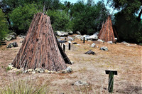  An exhibit at the Coarsegold Historic Museum in Madera County, California, shows how Native Americans used to live. Photo courtesy of Victor Block. 