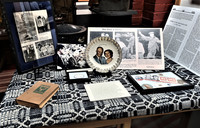  A display at the Rangeley History Museum in Rangeley, Maine, recalls a time when President Dwight Eisenhower came to visit. Photo courtesy of Victor Block. 