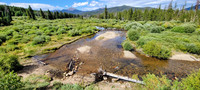  Spectacular views reward hikers in the Rocky Mountains near Grand Lake, Colorado. Photo courtesy of Jim Farber. 