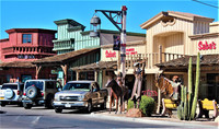  Sculpture shares the street with local boutiques and high-end department stores in Scottsdale, Arizona. Photo courtesy of Bambi L. Dingman/Dreamstime.com 