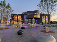  The Pablo Center at the Confluence of the Eau Claire and Chippewa rivers in Eau Clair, Wisconsin, is bringing the city to life. Photo courtesy of Brandon Nall, the Pablo Center. 