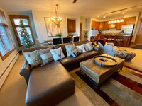 The Lone Eagle condominiums at Keystone, Colorado, provide a good place for a skiing family to relax after a day on the slopes. Photo courtesy of Margot Black.