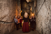 A guide leads visitors through the Real Mary King's Close in Edinburgh, Scotland. Photo courtesy of the Real Mary King's Close.