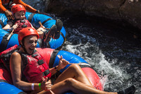 Family members of all ages enjoy whitewater rafting in Costa Rica. Photo courtesy of G Adventures. 