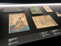  Drawings and other pieces of artwork on display at the Academy Museum of Motion Pictures Arts and Sciences in Los Angeles, California, explain how motion pictures are made. Photo courtesy of Bill Neely. 