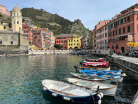  Every village in the Cinque Terre area of Italy participates in grape-growing and adds to the rich history of this region. Photo courtesy of Lesley Sauls Frederikson. 