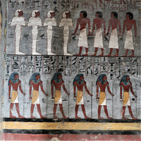  Paintings on the walls of tombs in Egypt's Valley of the Kings remain as colorful as the day they were painted. Photo courtesy of Victor Block. 