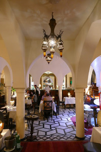 Rick's Bar, from the iconic movie "Casablanca," did not exist when the movie was made, but travelers are now able to visit a replica when they visit Casablanca, Morocco. Photo courtesy of Phil Allen.