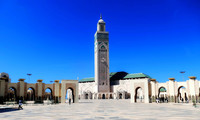The King Hassan II Mosque in Casablanca, Morocco, is one of the largest in the world and the only one where non-Muslims may enter. Photo courtesy of Phil Allen.