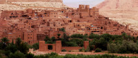  This backdrop from Atlas Film Studios in Ouarzazate, Morocco, was used in the movie "Gladiator." Photo courtesy of Phil Allen. 