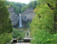 Taughannock Falls Overlook near Ithaca, New York, provides views of the tallest single-drop waterfall east of the Mississippi River. Photo courtesy of Victor Block.