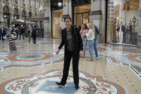  Celia Abernethy is a former fashion model who publishes Milanostyle.com, a popular newsletter in Italy. Photo courtesy of Halina Kubalski. 