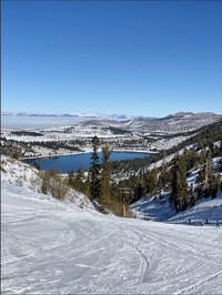  California's Mammoth Lakes is a beautiful spot with many ways to spend a winter adventure. Photo courtesy of Margot Black. 