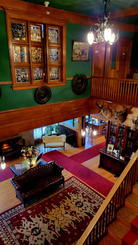  The Conrad Mansion Museum in Kalispell, Montana, still retains the furnishings of its original owners. Photo courtesy of Jim Farber. 
