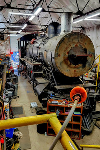  Trains at the Northern Pacific Railway Museum in Toppenish, Washington, are lovingly restored by volunteers. Photo courtesy of Jim Farber. 