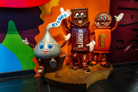 Candy figures welcome visitors to Hershey's Chocolate World in Hershey, Pennsylvania. Photo courtesy of Georgesheldon/Dreamestime.com.