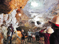 Visitors to the Good Enough Mine explore the same areas early silver-miners did in Tombstone, Arizona. Photo courtesy of Good Enough Mine.