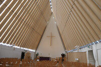  The "cardboard cathedral" in Christchurch, New Zealand, is a symbol of the country's resilience in the aftermath of an earthquake. Photo courtesy of Barbara Selwitz. 