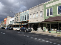 The Main Street of Mount Airy, North Carolina, the hometown of actor Andy Griffith, was the inspiration for the popular 1960s TV series "The Andy Griffith Show." Photo courtesy of Sharon Whitley Larsen.