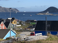  Nanortalik, Greenland, makes for a beautiful visit on a summer day. Photo courtesy of Sharon Whitley Larsen. 