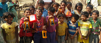  Participants in an Overseas Adventure Travel tour helped fund a solar project in an Indian village. Photo courtesy of Grand Circle LLC/Overseas Adventure Travel. 