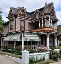 Victorian homes in Cape May, New Jersey, have helped the city reach National Historic Landmark status. Photo courtesy of Victor Block.