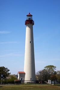  The Cape May Lighthouse in Cape May, New Jersey, has been sending out beacons to ships since 1859. Photo courtesy of Sylvana Rega/Dreamstime.com. 