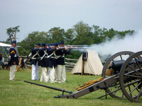 . Civil War reenactors relive part of that era at Virginia's Manassas Battlefield. Photo courtesy of Richard Gunion/Dreamstime.com.