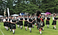  Bagpipers provide the soundtrack for the Highland Games near Inverness, Scotland. Photo courtesy of Victor Block. 
