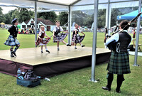  Young dancers perform at the Highland Games near Inverness, Scotland. Photo courtesy of Victor Block. 