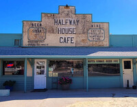 A bit off the beaten path on the way to Agua Dulce, California, is the iconic Halfway House Cafe. Photo courtesy of Jim Farber.
