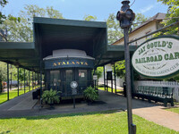  Jay Gould's personal train car, The Atlanta, remains on display in Jefferson, Texas. Photo courtesy of Bill Neely. 
