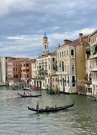  A gondola ride on the Grand Canal is a must for any first-time visitor to Venice, Italy. Photo courtesy of Margot Black. 
