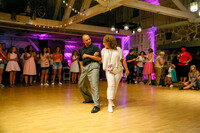 Participants in a "Dirty Dancing" weekend at Mountain Lake Lodge in Pembroke, Virginia, take advantage of dance lessons. Photo courtesy of Mountain Lake Lodge. 