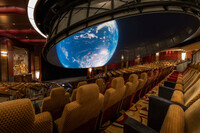 . The Queen Mary 2 offers the only full-size planetarium at sea. Photo courtesy of Cunard Cruise Line. 
