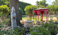 The ASEANA Asian Gardens provide a quiet respite in downtown Shreveport, Louisiana. Photo courtesy of Bill Neely.