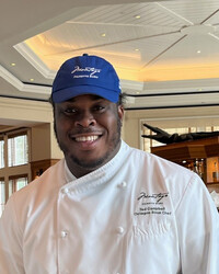Chef Ted Campbell creates delectable Low Country cuisine at the Octagon Restaurant in the Montage Palmetto Bluff resort in South Carolina. Photo courtesy of Bill Neely.