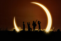  A total solar eclipse on April 8 will allow many residents of the United States to experience this phenomenon. Photo courtesy of Paulus Rusyanto/Dreamstime.com. 