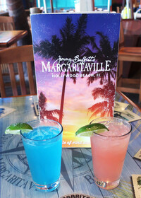  Many types of margaritas are on the menu at Jimmy Buffett's Margaritaville Resort in Hollywood, Florida, which honors the late entertainer. Photo courtesy of Victor Block. 