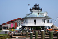 . The lighthouse atop the Chesapeake Bay Maritime Museum beckons visitors to come and see the wealth of seafaring history inside. Photo courtesy of Lei Xu/Dreamstime.com.