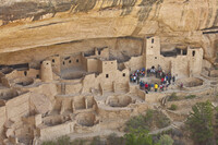 . The architects of the cliff dwellings at Colorado's Mesa Verde National Park were the early Pueblo people. Photo courtesy of Ermanno Iselle/Dreamstime.com.