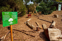  Kids can jump around, balance on logs, play and stop for a picnic at San Diego Botanic Garden's Junior Quail Trail in Encinitas, California. Photo courtesy of San Diego Botanic Garden. 