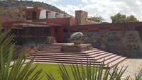  Frank Lloyd Wright's home, Taliesin, can be seen from the 200-mile Frank Lloyd Wright Trail across Wisconsin. Photo courtesy of Jeri Goetz/Dreamstime.com. 