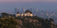  The Griffith Observatory is only one of several options for a visit to this vast Los Angeles park that also includes the Autry Museum of the American West and the Los Angeles Zoo. Photo courtesy of the Griffith Observatory. 