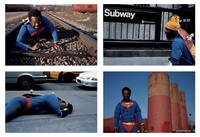 "The Great White Way: 22 Miles, 9 Years, 1 Street," 2001-2002, by Pope L. is on display as part of "For Dear Life: Art, Medicine, and Disability" at the Museum of Contemporary Art San Diego. Photo courtesy of the Museum of Contemporary Art San Diego.