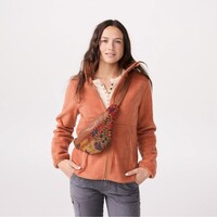 Levitate's Full Zip Fleece Jacket is perfect for layering or wearing solo, and keeps you cozy and your valuables save in its zip-up kangaroo pockets. Photo courtesy of Levitate.