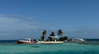 Tiny Silk Caye, a part of the Gladdin Spit and Silk Cayes Marine Reserve, is an excellent place to snorkel or dive the Mesoamerican Barrier Reef. Photo courtesy of Lesley Frederikson.